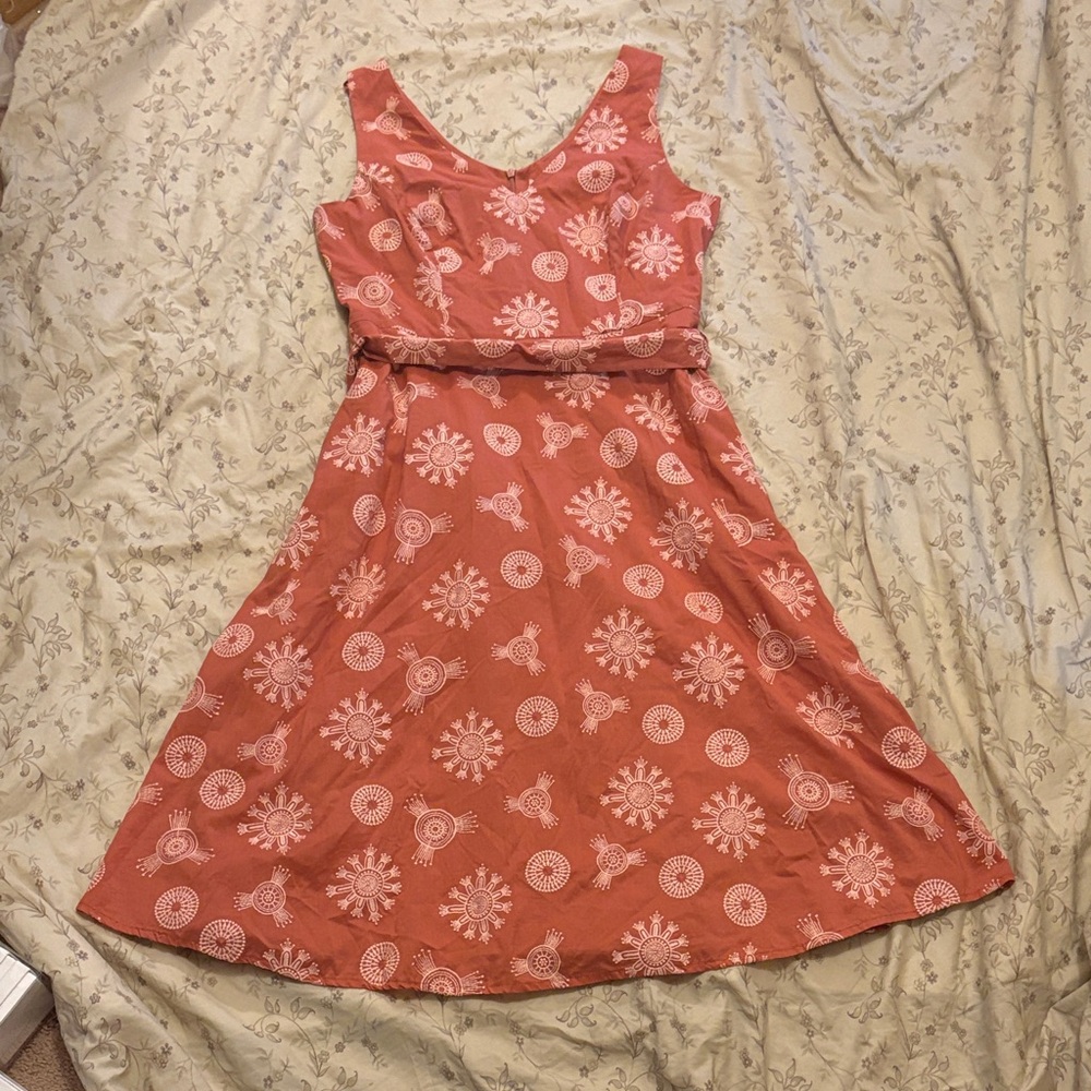 Review Australia x Cungelella Art Limited Edition Embroidered Dress